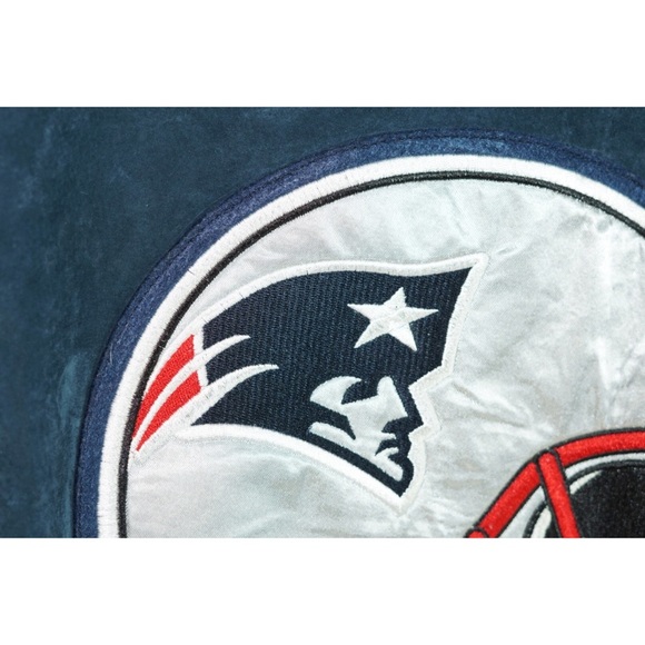 New England Patriots Leather Suede Jacket XXL - Picture 10 of 16